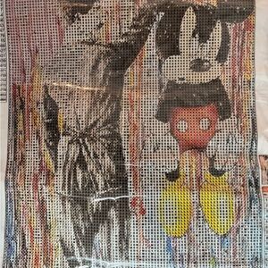 328- Charlie Chaplin & Mickey Mouse Diamond Art Kit